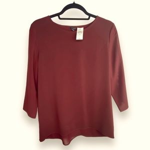 ANN TAYLOR  top blouse size S NWT